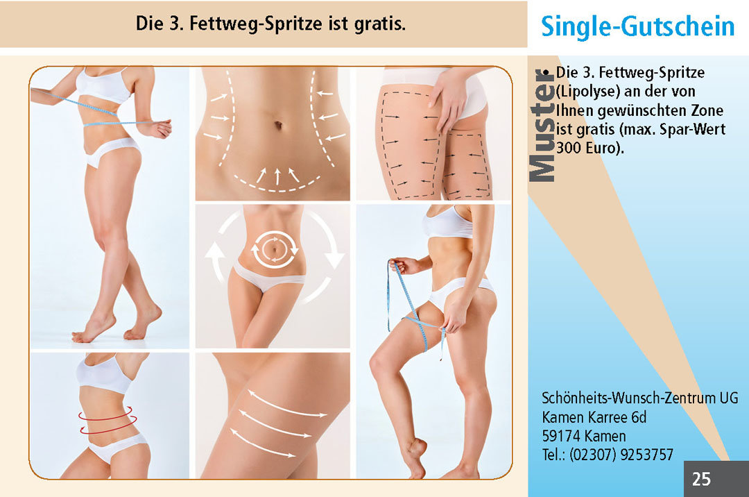 Welleness Gutschein Ruhrgebiet Schönheits-Wunsch-Zentrum