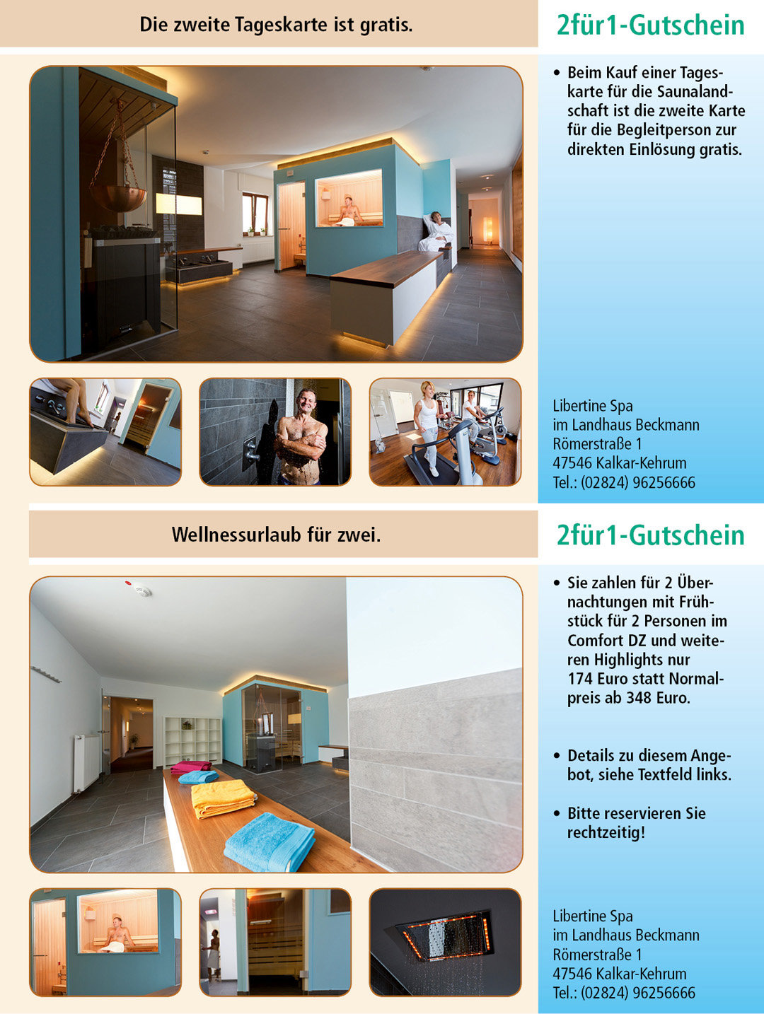 Wellness Urlaub in Kalkar