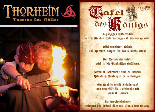 2für1 Eventkarte - THORHEIM - Taverne der Götter