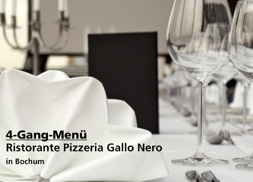 4-Gang-Menü - Ristorante Pizzeria Gallo Nero in Bochum